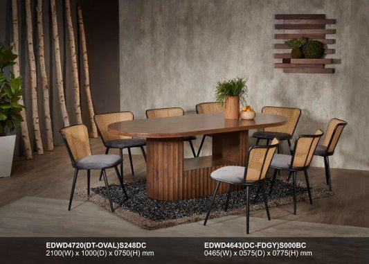 EDWD4720 DINING TABLE EDWD4643 CHAIR