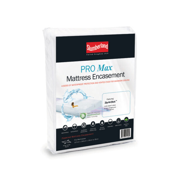 SLUMBERLAND 防水 PRO Max 拉链床垫套